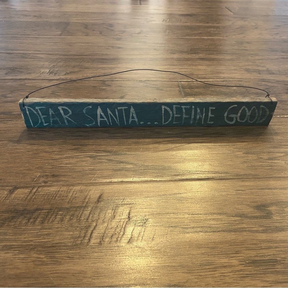 Christmas Wooden Sign